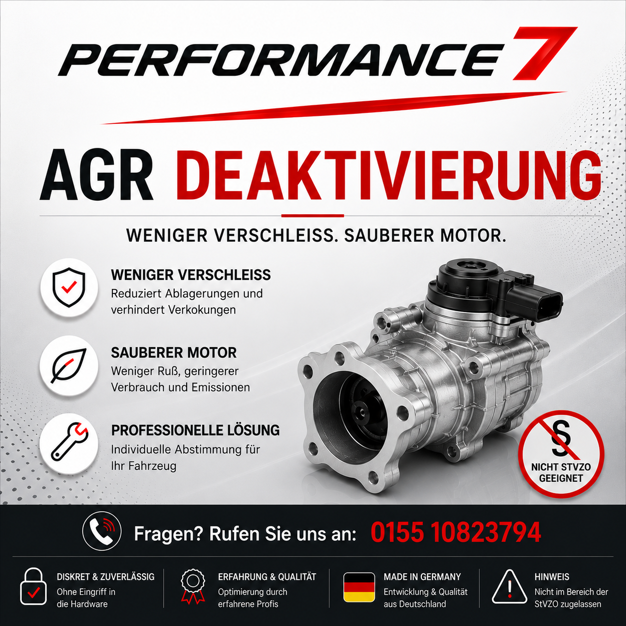 AGR deaktivieren – professionelle AGR Deaktivierung per Software für VAG Mercedes BMW alle Marken