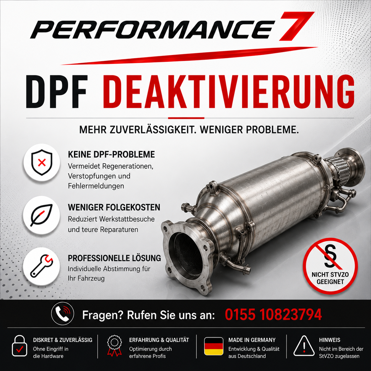 DPF deaktivieren – professionelle DPF Deaktivierung per Software für VAG Mercedes BMW alle Marken