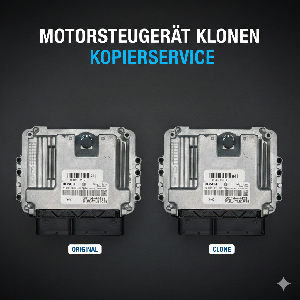 Motorsteuergerät klonen – ECU Datenübertragung & Wegfahrsperre übernehmen (Plug & Play)